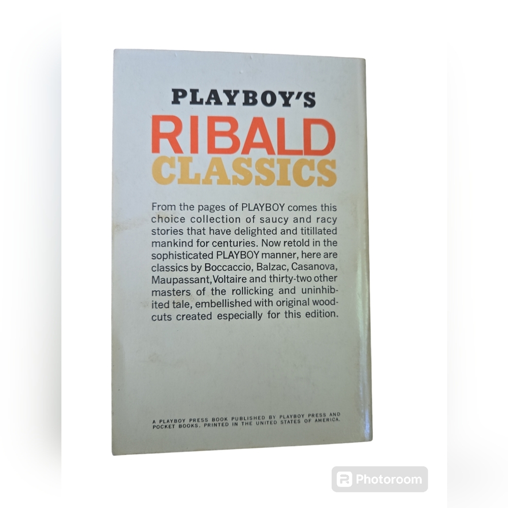 2 Vintage PLAYBOY paperback books Ribald Classics & More Ribald Classics - Picture 6 of 8